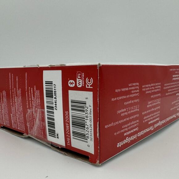 Honeywell TH6220WF2006/U T6 Pro Smart Thermostat, OPEN BOX - Picture 3 of 4